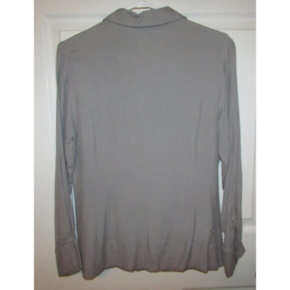 Silk Essentials 100% Silk Charmeuse Blouse - P/L - Picture 3 of 11